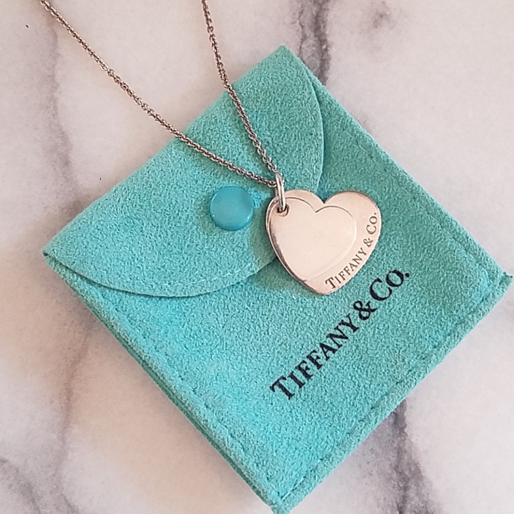 Tiffany & Co Double Heart Necklace